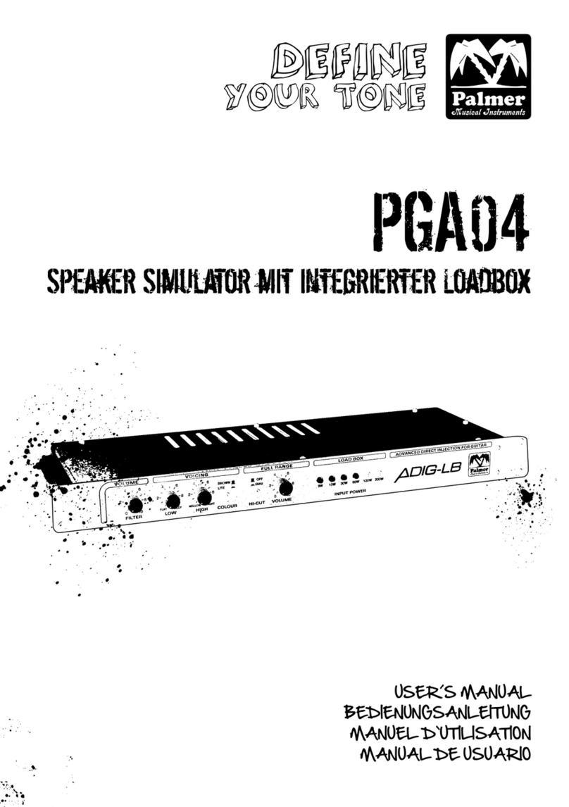 Palmer PGA-04 ADIG-LB user manual