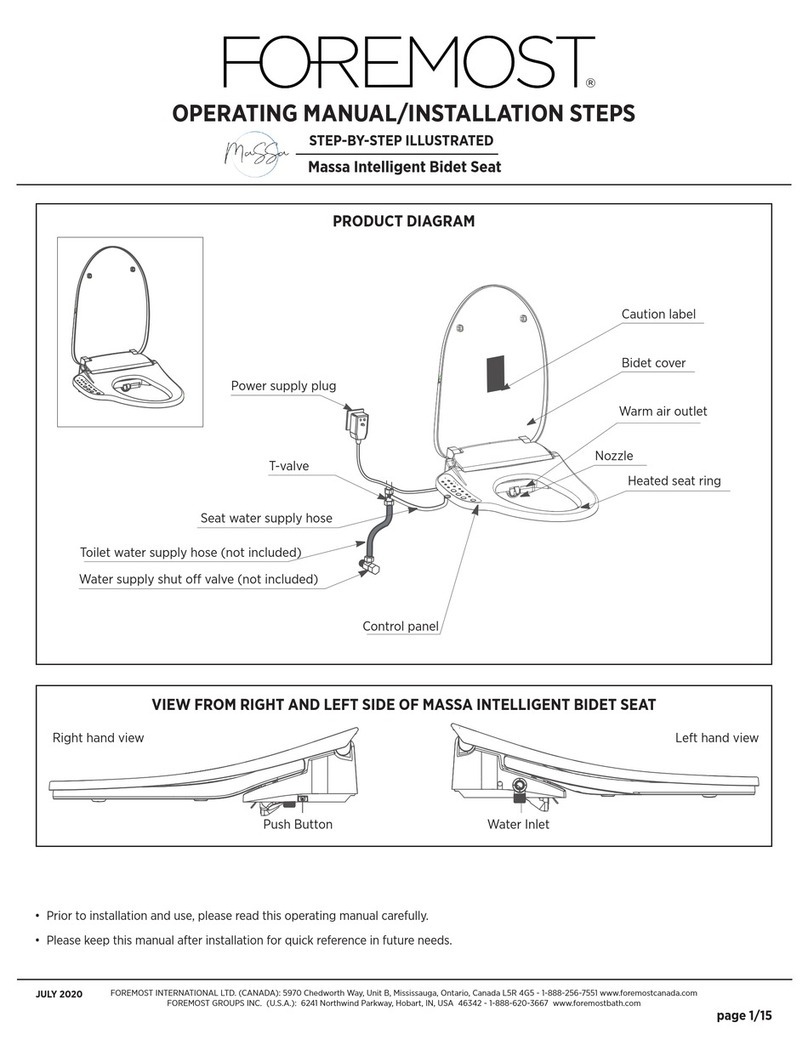 Foremost BTS-1005E-W User manual