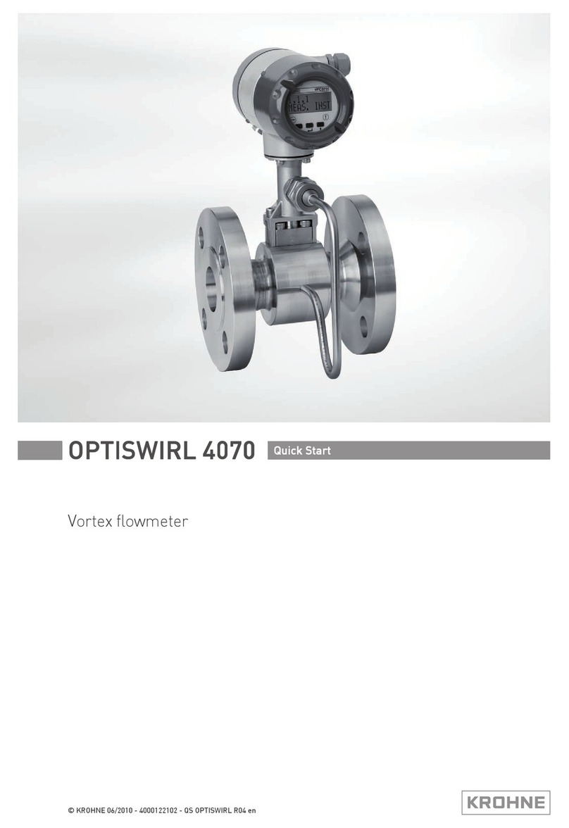 KROHNE OPTISWIRL 4070 quick start