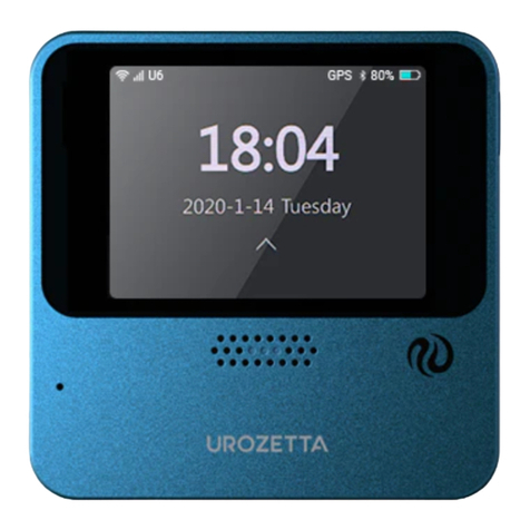 UROCOMM Urozetta Cloud Pro manual