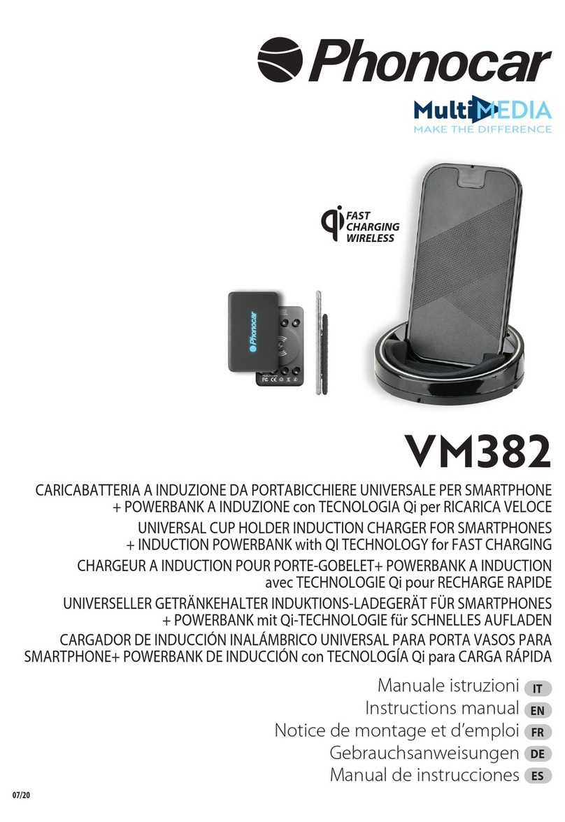 Phonocar VM382 instruction manual