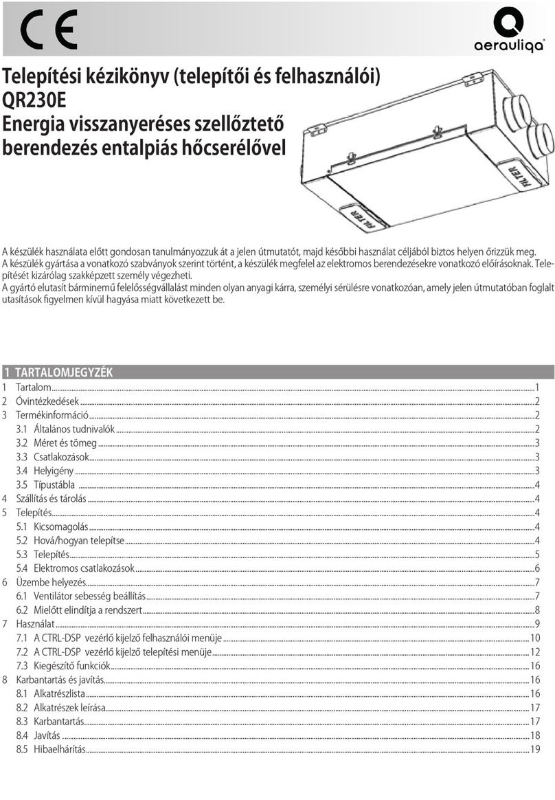 aerauliqa QR230E User manual