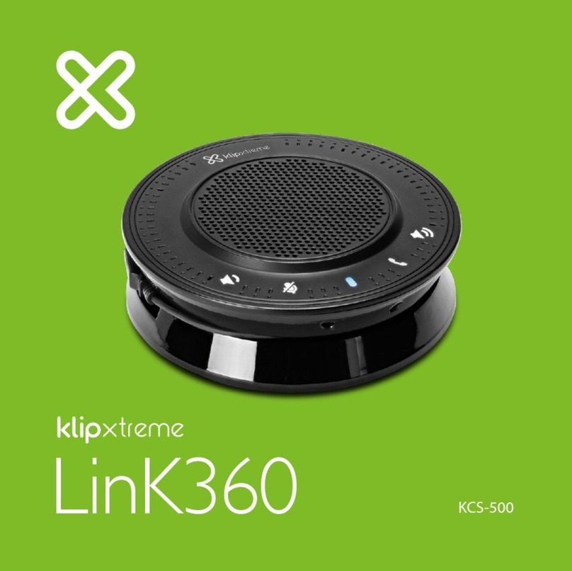 Klip Xtreme LinK360 manual