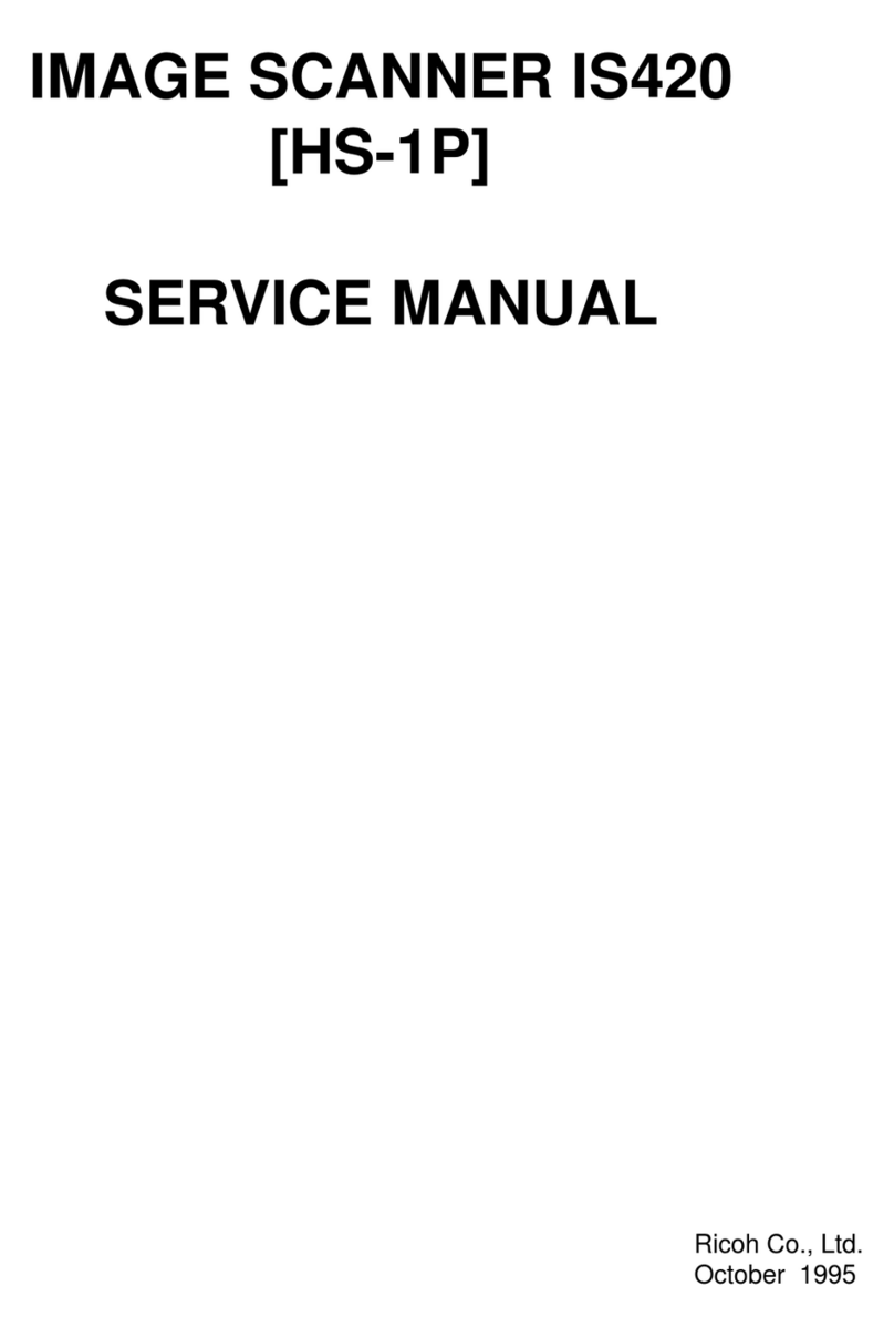 Ricoh Aficio IS420 User manual