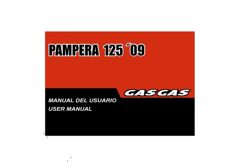 GAS GAS Pampera 125 2009 User manual