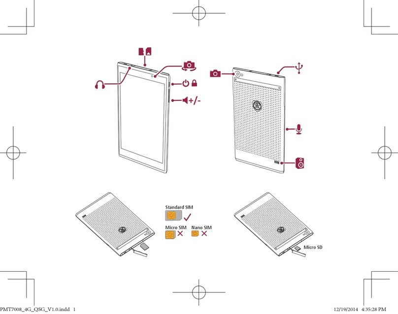 Prestigio MultiPad Consul 7008 4G User manual
