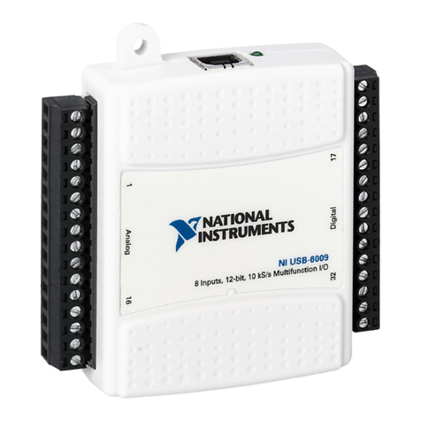 NI USB-6008 Parts list manual