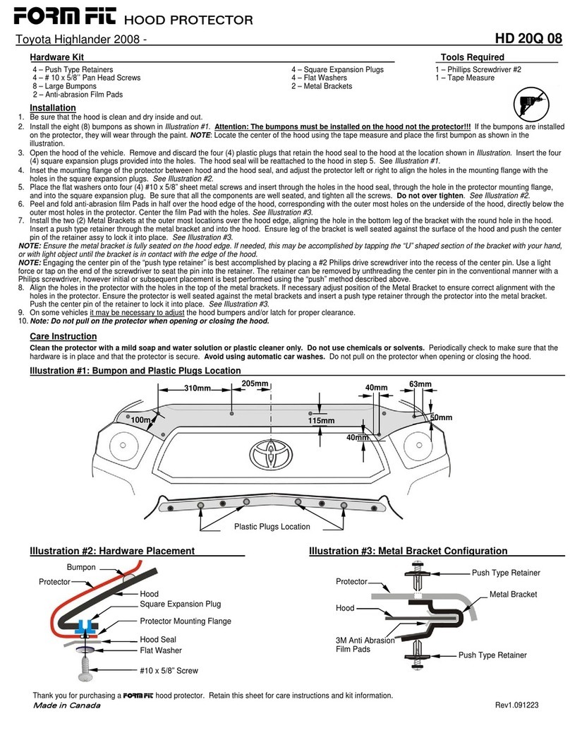 FormFit HD20Q 08 quick guide
