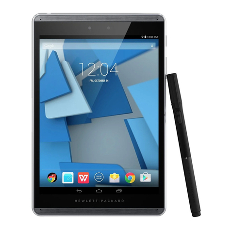 HP Pro Slate 8 User manual