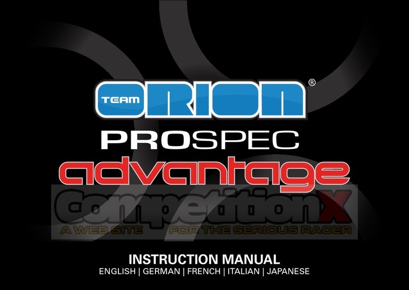 Team Orion ProSpec Advantage User manual