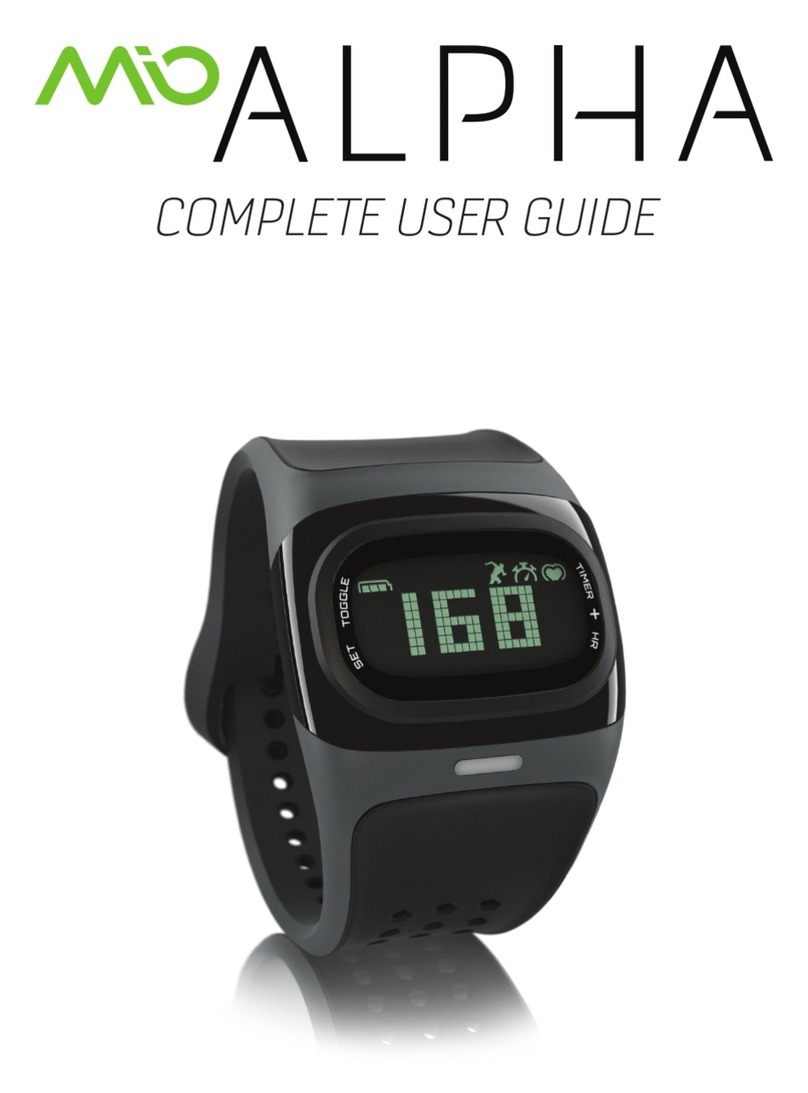 Mio ALPHA User manual