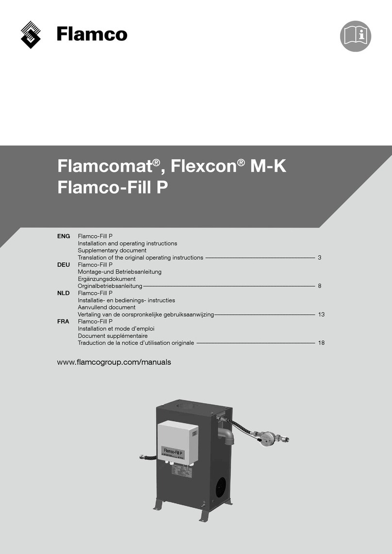 flamco Flamcomat Installation and operating instructions flamco Flamcomat Installation and operating instructions