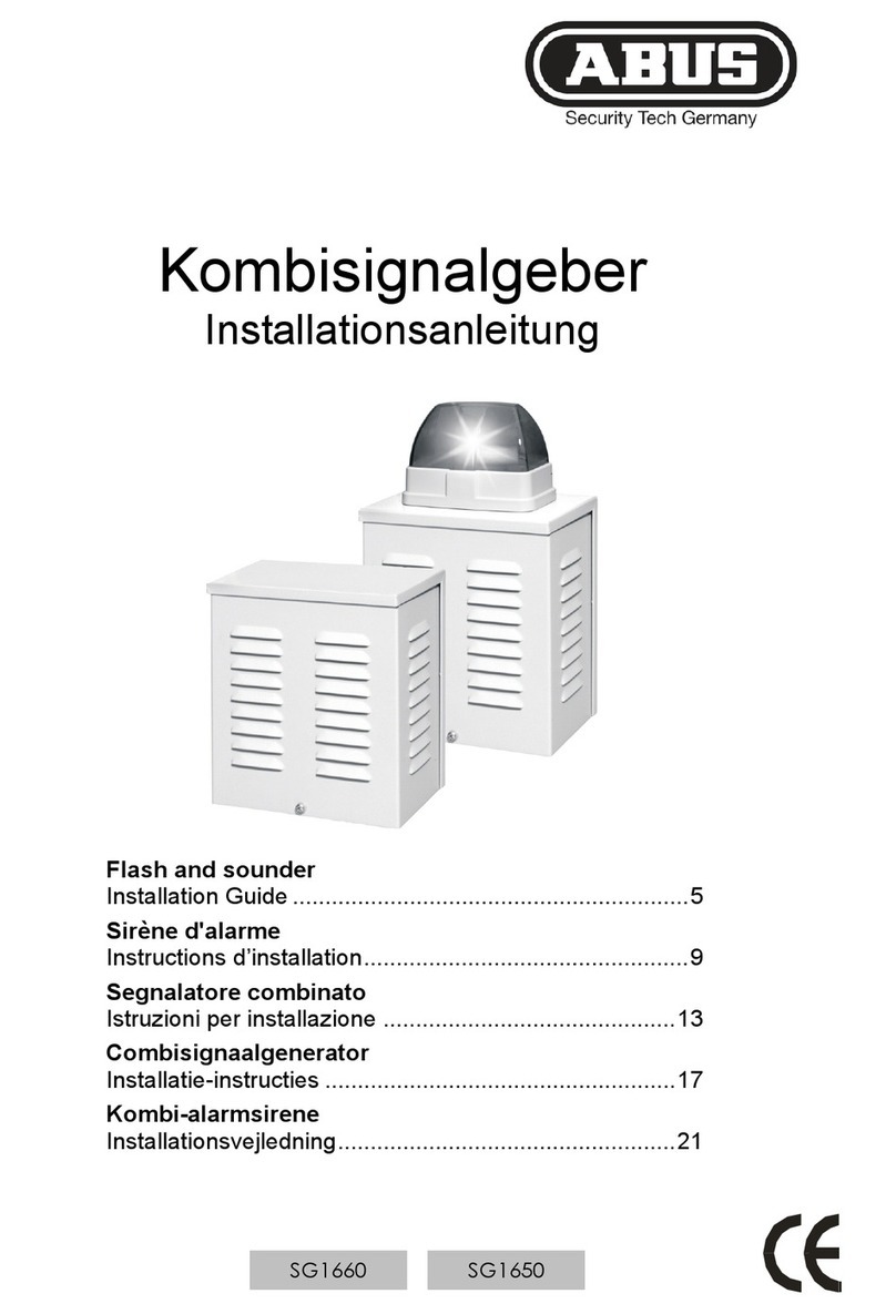 Abus SG1660 installation guide