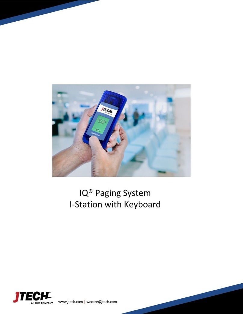J-TECH SmartCall IQ User manual