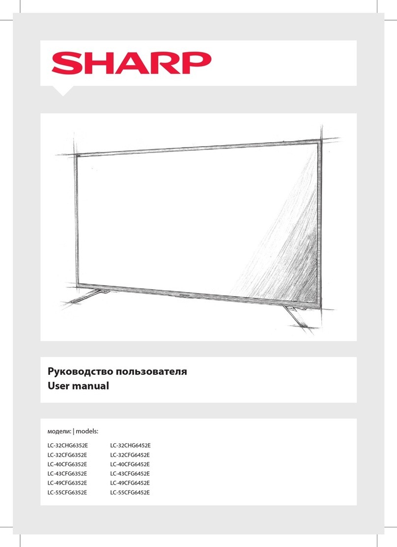 Sharp LC-32CHG6352E User manual