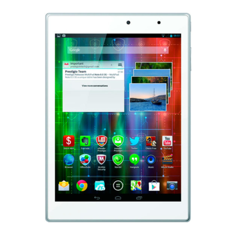 Prestigio MultiPad PMP7079D3G QUAD quick start guide