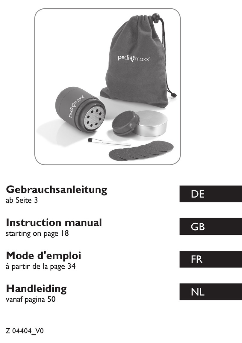 pedimaxx TV80038 instruction manual