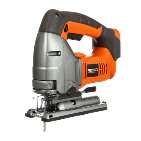 RIDGID R8831 Operator's manual