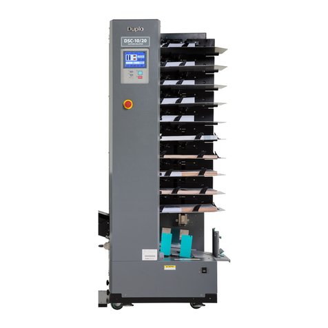 Duplo DSC-10/20 User manual Duplo DSC-10/20 User manual