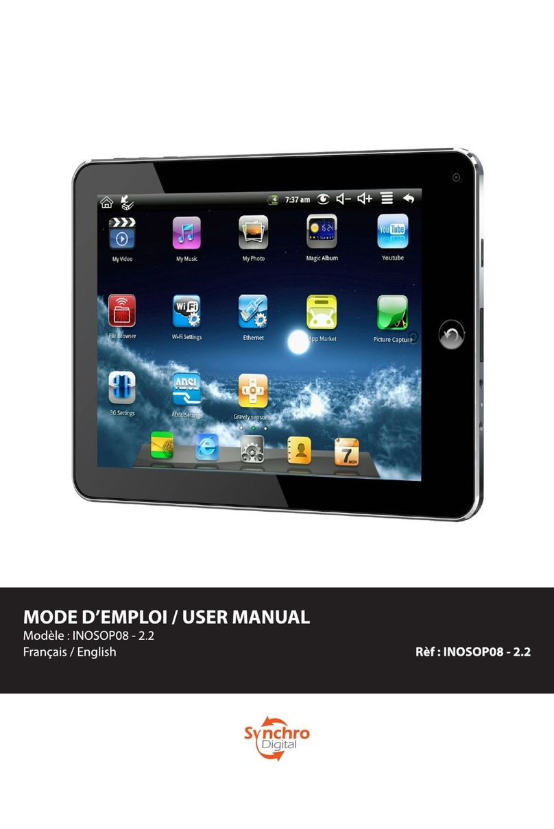 Synchro Digital INOSOP08 User manual
