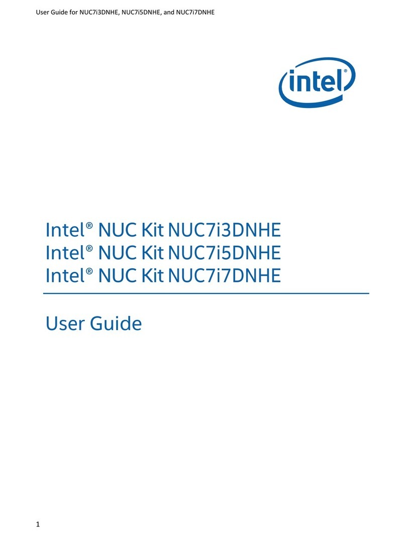 Intel NUC Series User manual Intel NUC Series User manual