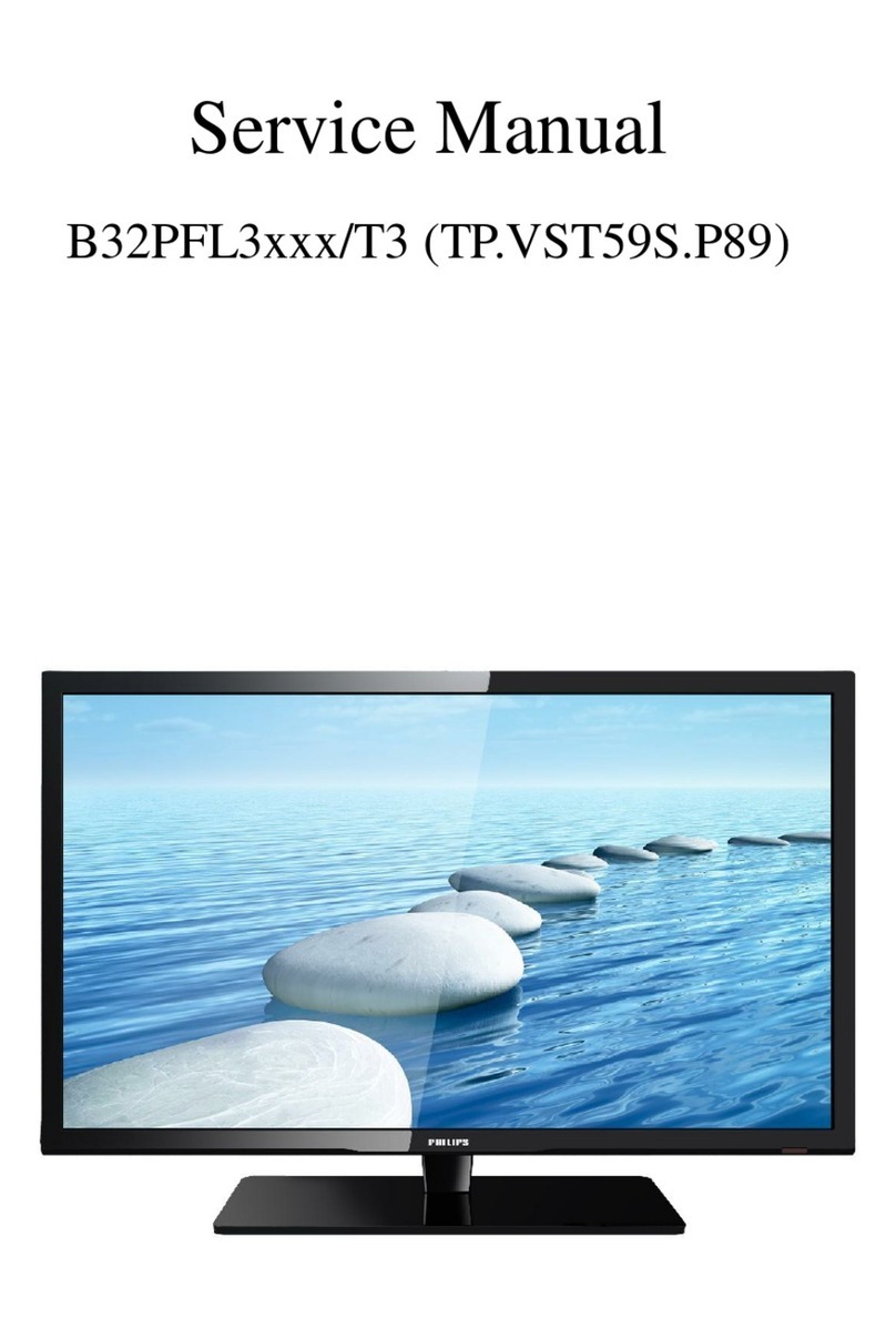 Philips B32PFL3 Series User manual
