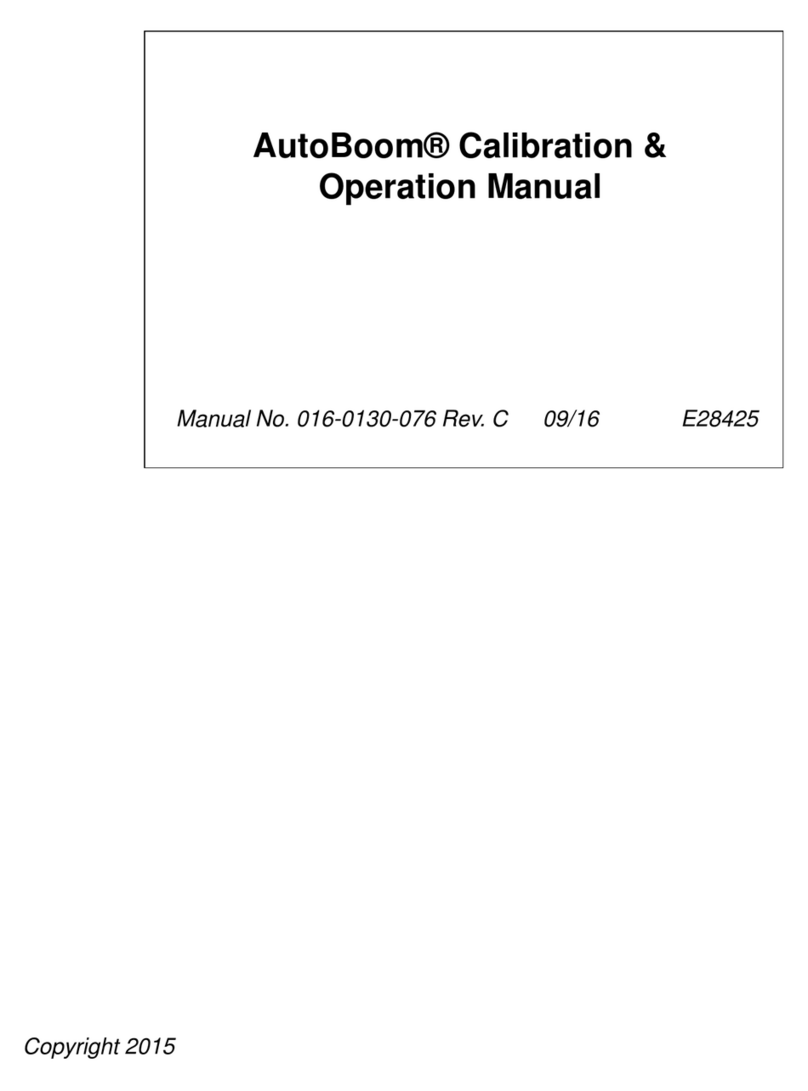 Raven AutoBoom Use and care manual