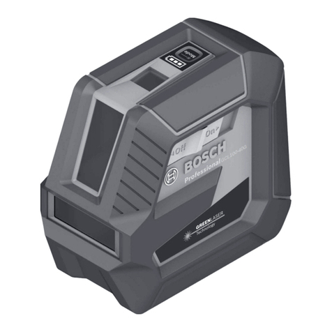 Bosch GCL100-40G Operating/safety instructions