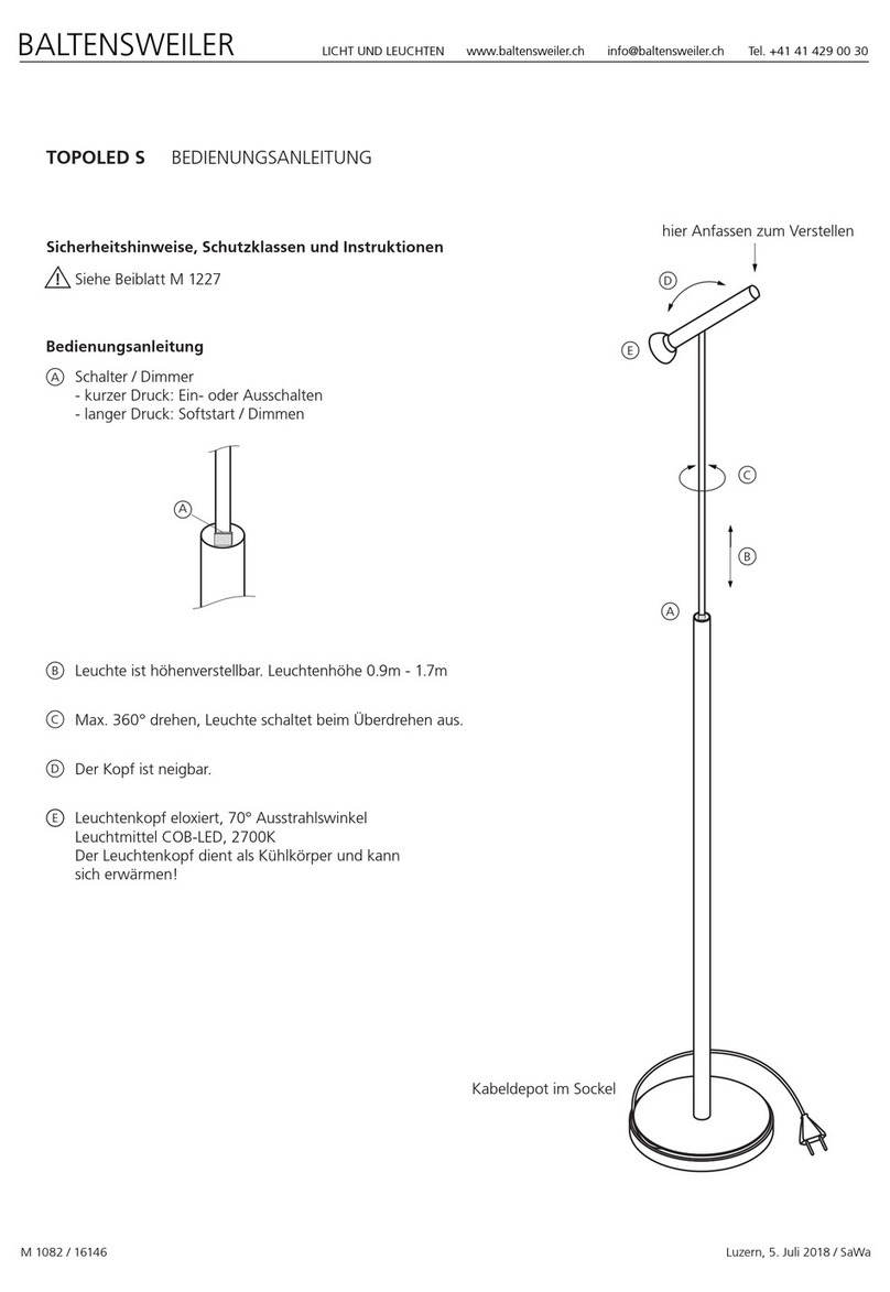 BALTENSWEILER TOPOLED S User manual