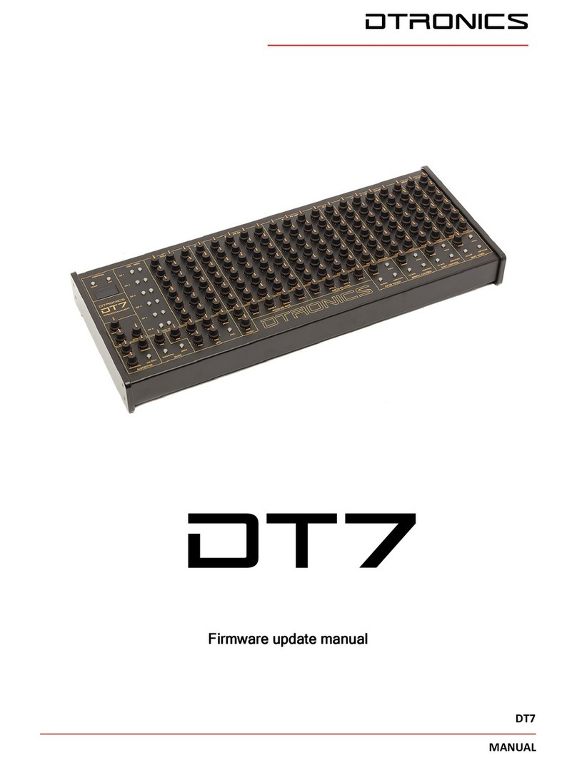 DTronics DT7 Firmware update manual