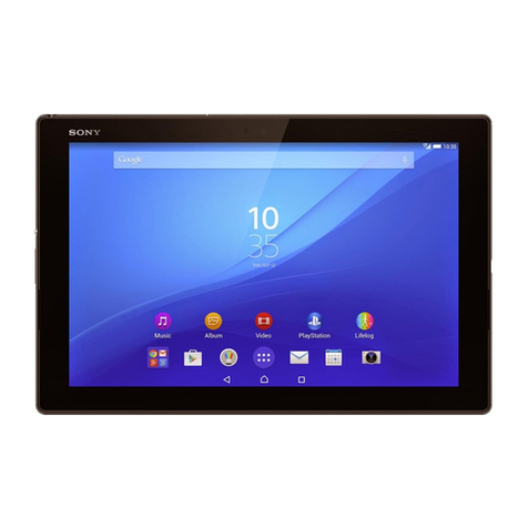 Sony Xperia Z4 Tablet User manual Sony Xperia Z4 Tablet User manual