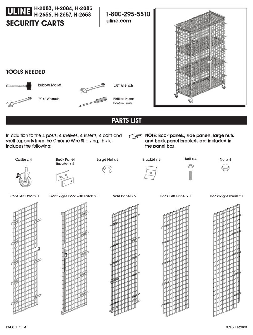 U-Line H-2083 User manual
