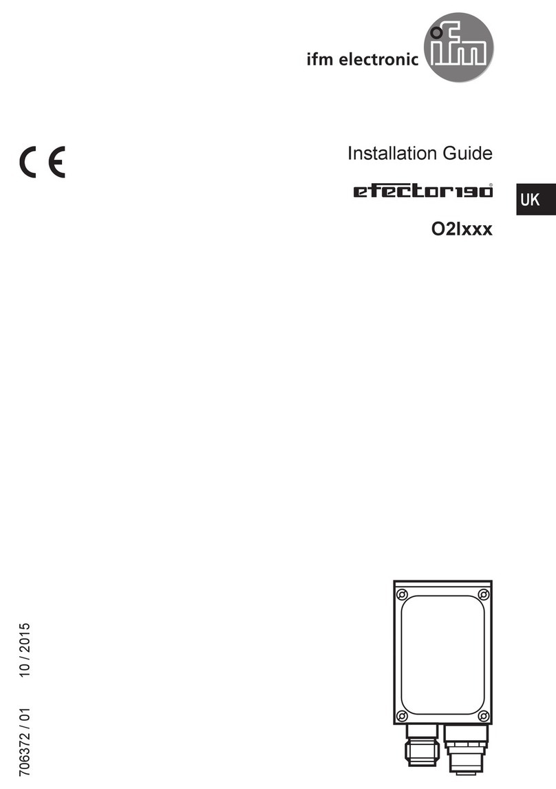 IFM Electronic Efector190 O2I Series installation guide