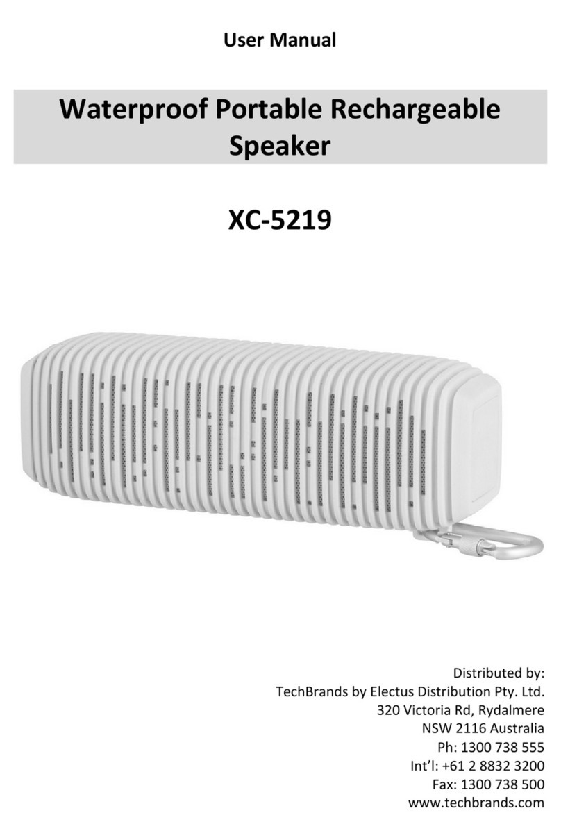 TechBrands XC-5219 user manual