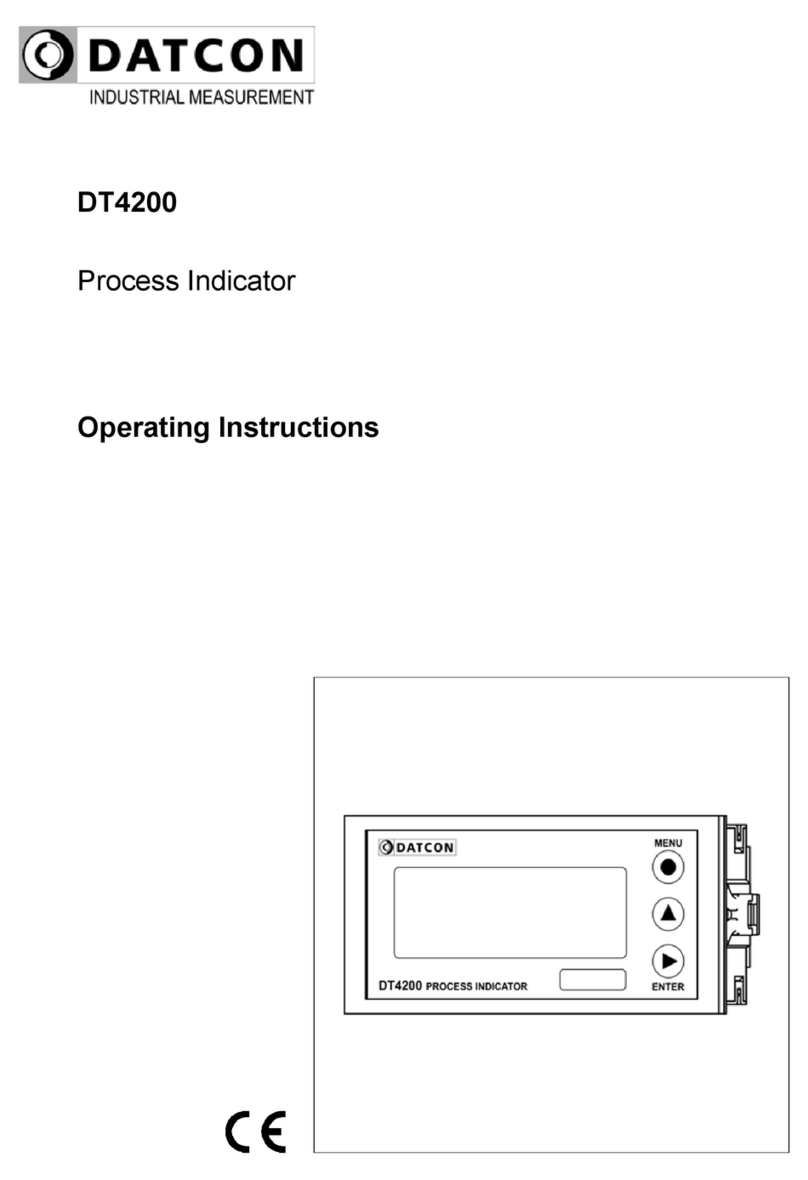Datcon DT4200 operating instructions Datcon DT4200 operating instructions