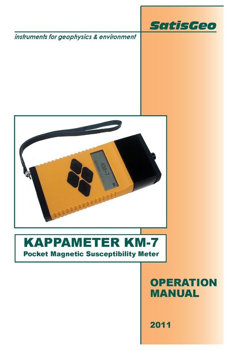 SatisGeo KAPPAMETER KM-7 Operation manual