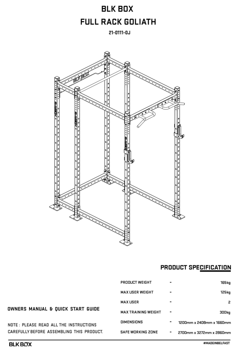 BLK BOX FULL RACK GOLIATH User manual BLK BOX FULL RACK GOLIATH User manual