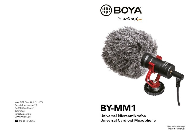 WalimeXPro Boya BY-MM1 instruction manual