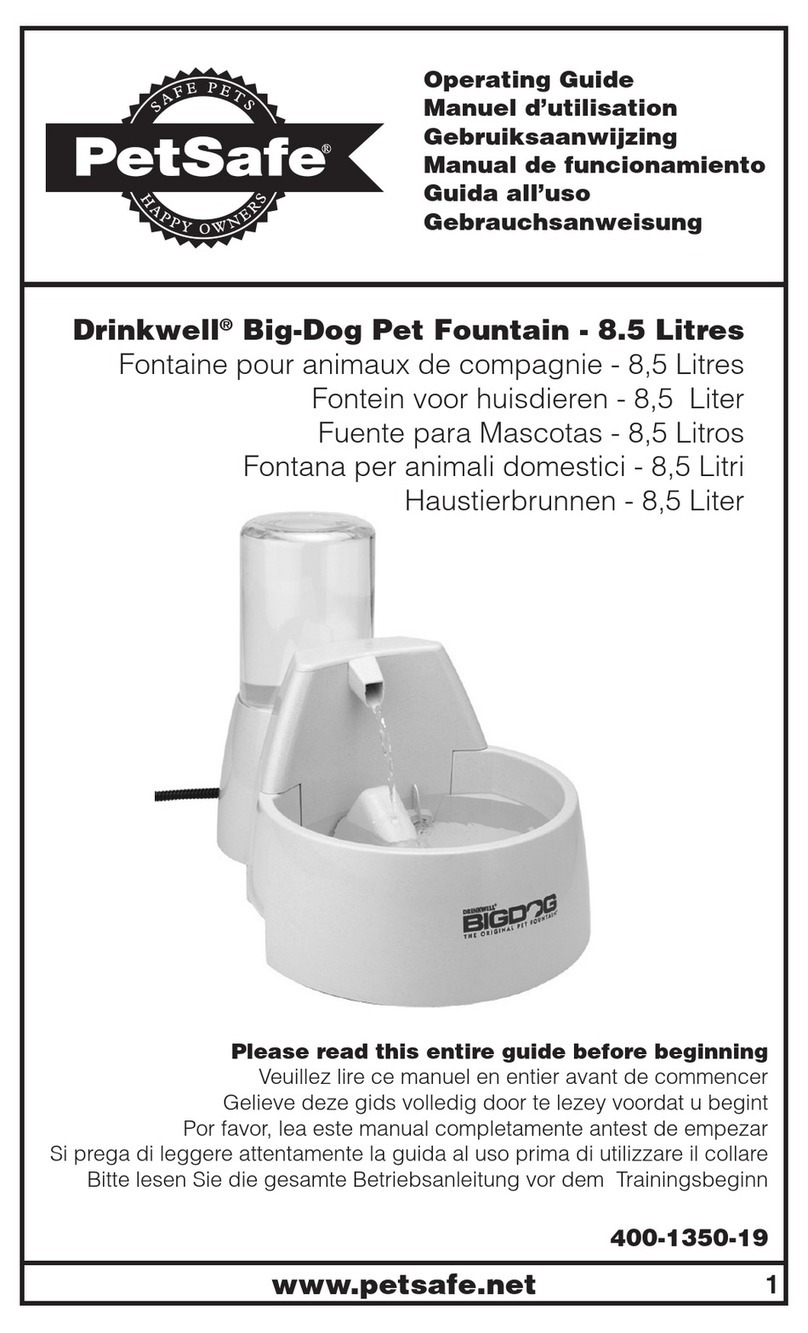 Petsafe Drinkwell PWW00-13713 User manual