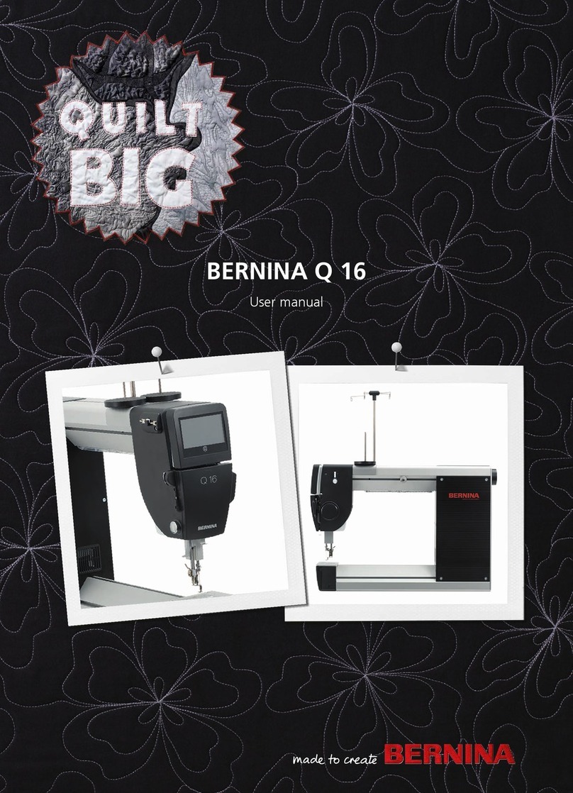 Bernina Q 16 user manual