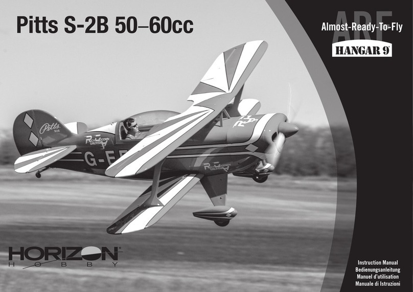 Horizon Hobby HANGAR 9 Pitts S-2B 50-60cc instruction manual
