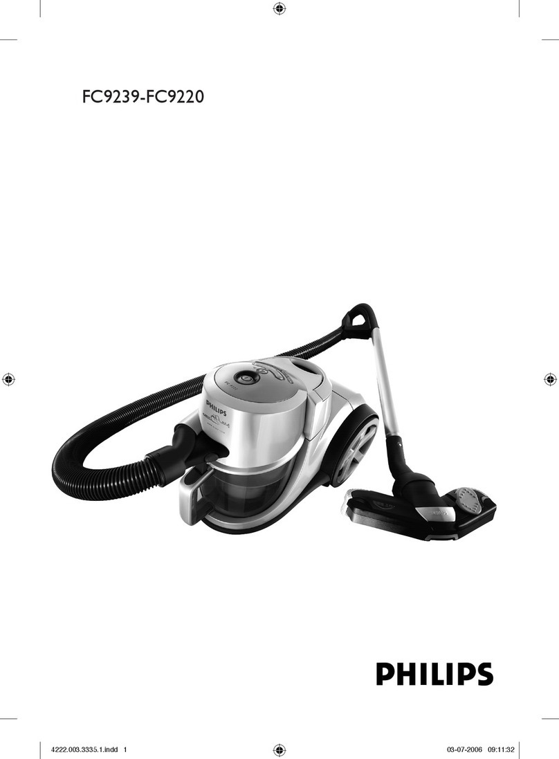 Philips Marathon FC9239 User manual Philips Marathon FC9239 User manual