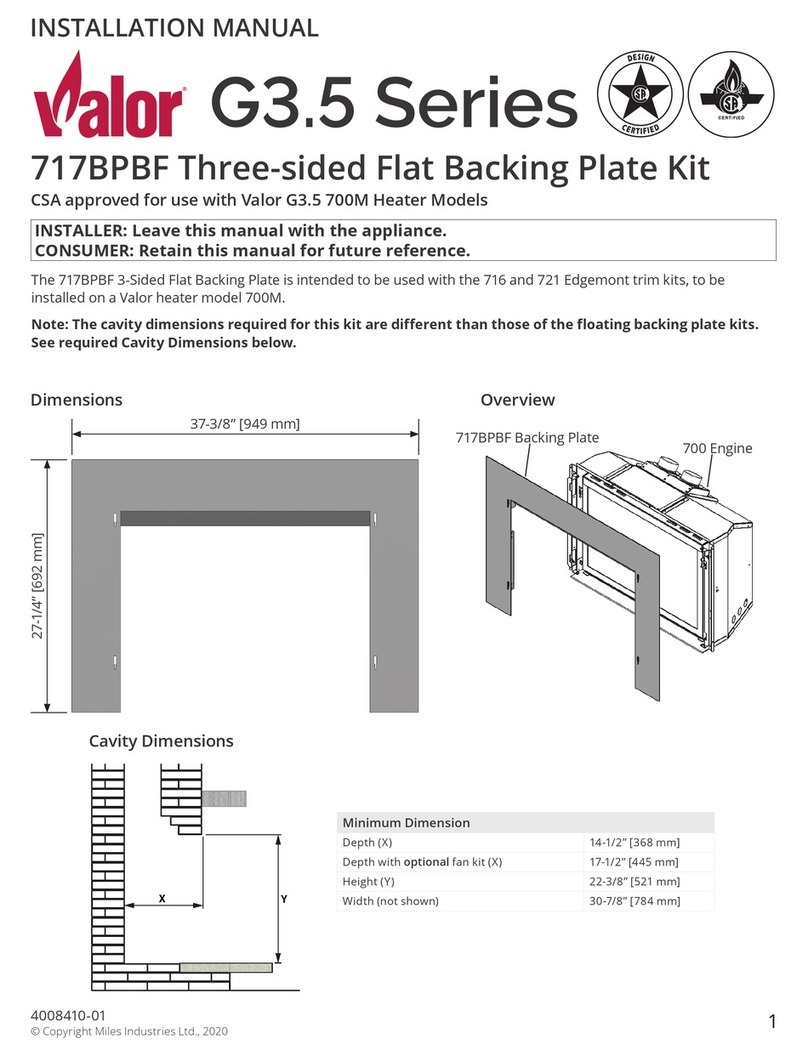 Valor G3.5 Series installation manual