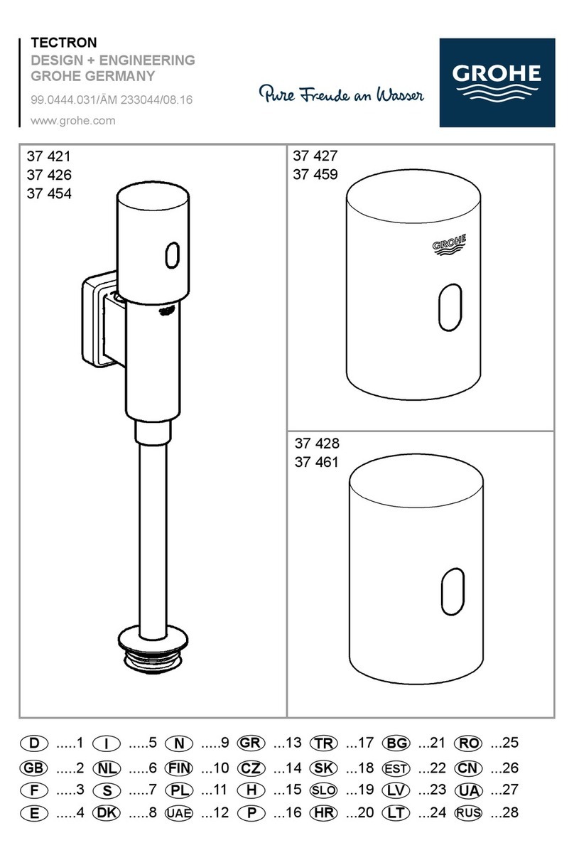 Grohe TECTRON 37 421 User manual