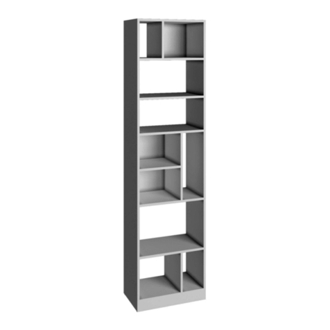 Manhattan Comfort Valenca Bookcase 4.0 Assembly instructions Manhattan Comfort Valenca Bookcase 4.0 Assembly instructions