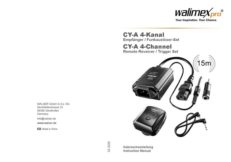 WalimeXPro CY-A 4-Channel instruction manual