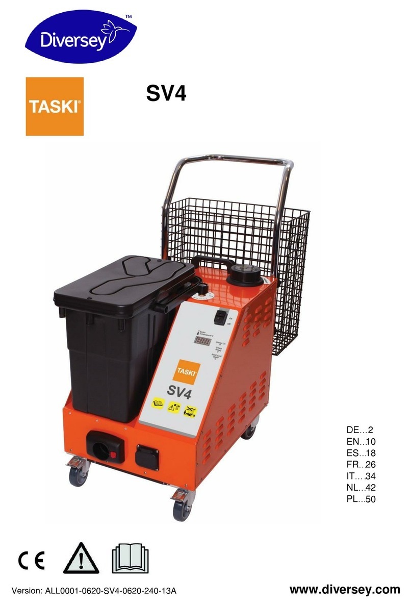 diversey TASKI SV4 manual