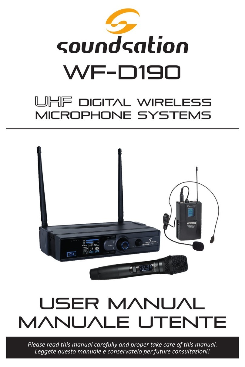 Sound Sation WF-D190 User manual