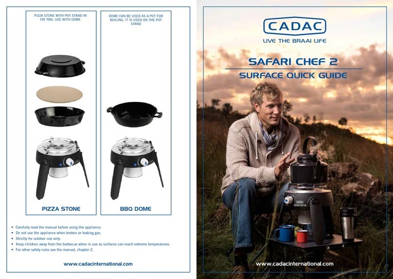 Cadac Safari Chef 2 User manual