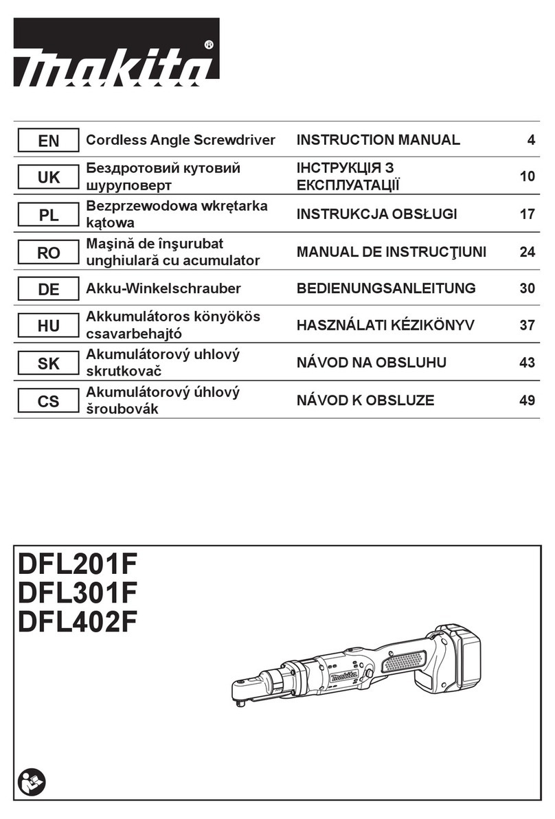 Makita DFL201F User manual